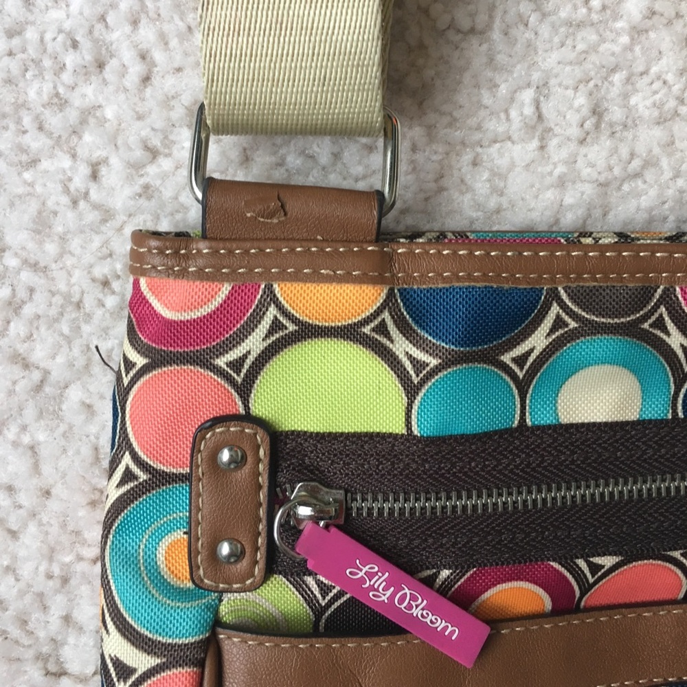 Lily Bloom Multi-Color Circle Crossbody Bag - image 4